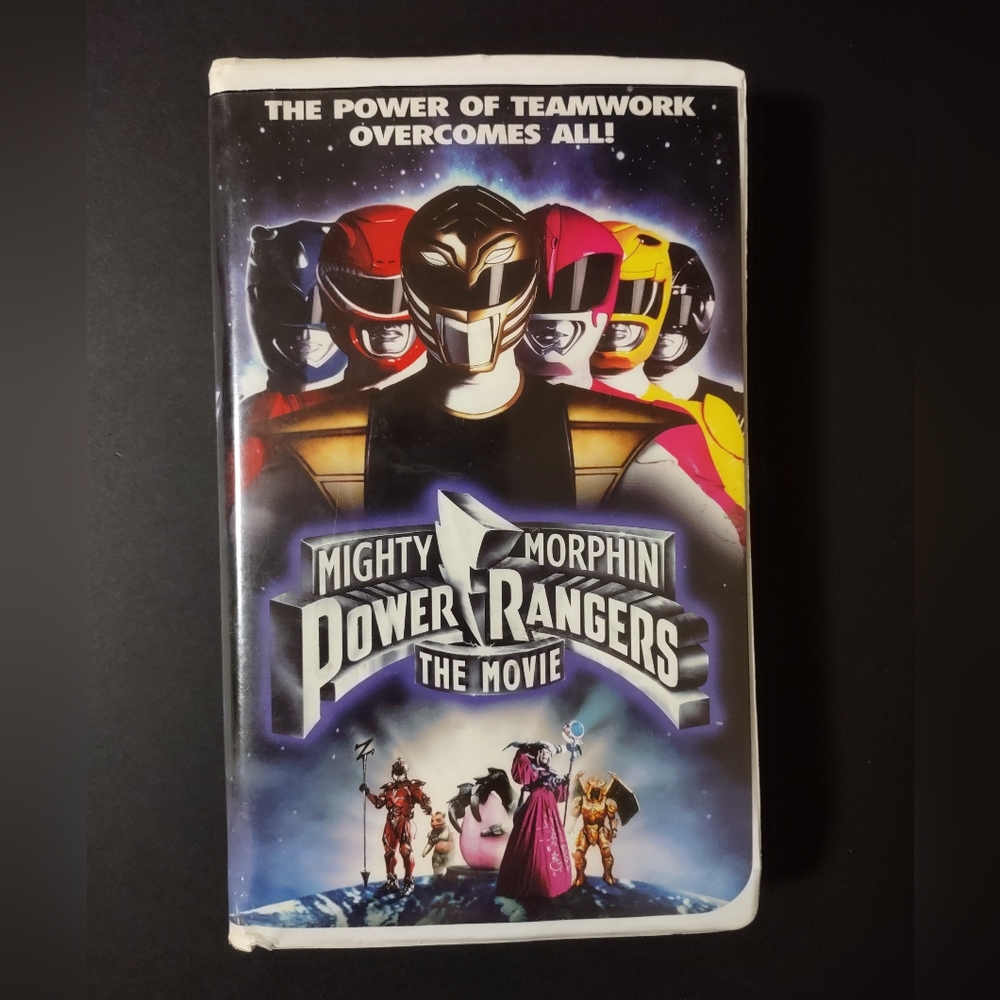 Mighty Morphin Power Rangers: The Movie VHS 1995 (Clamshell Case) Vintage